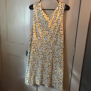 High neck, Forever 21+ floral dress